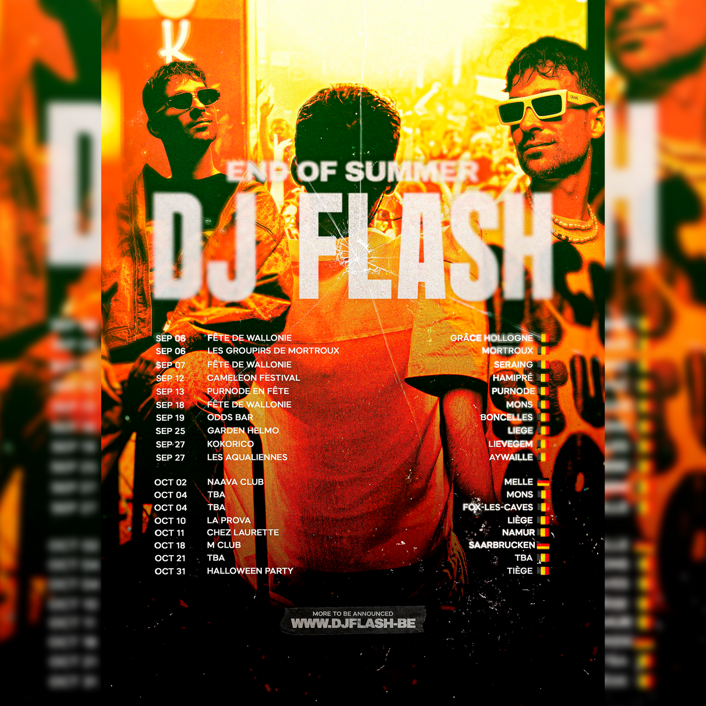 Tour Poster Template – Madehit®