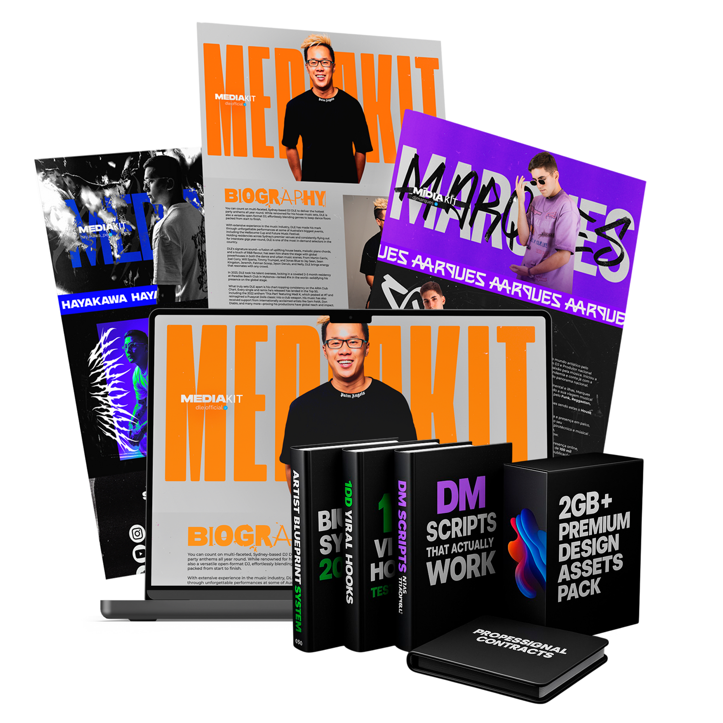 3 MediaKit Pro Templates™ + Exclusive Bonuses