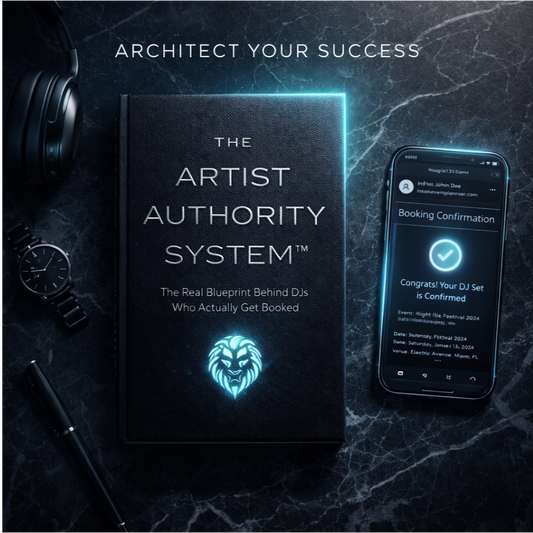 The Artist Authority System™ — The Real Blueprint Behind DJs Who Actually Get Booked.
